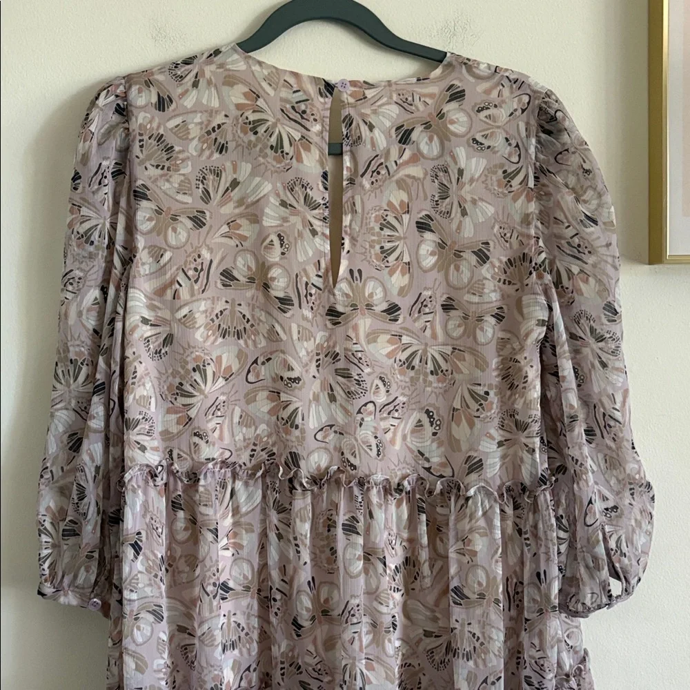 Aritzia Sundays Best Mini Floral Dress Size Small